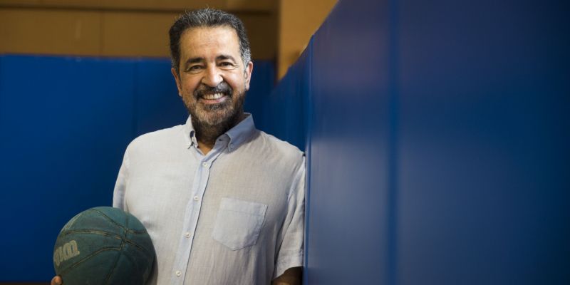 El periodista esportiu santcugatenc Jordi Robirosa. FOTO: Bernat Millet (TOT Sant Cugat)