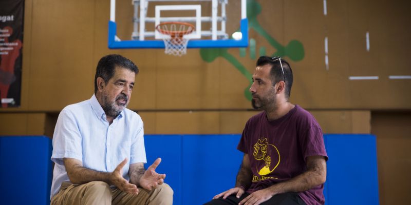 Jordi Robirosa ha estat quasi 50 anys treballant com a periodista esportiu. FOTO: Bernat Millet (TOT Sant Cugat)