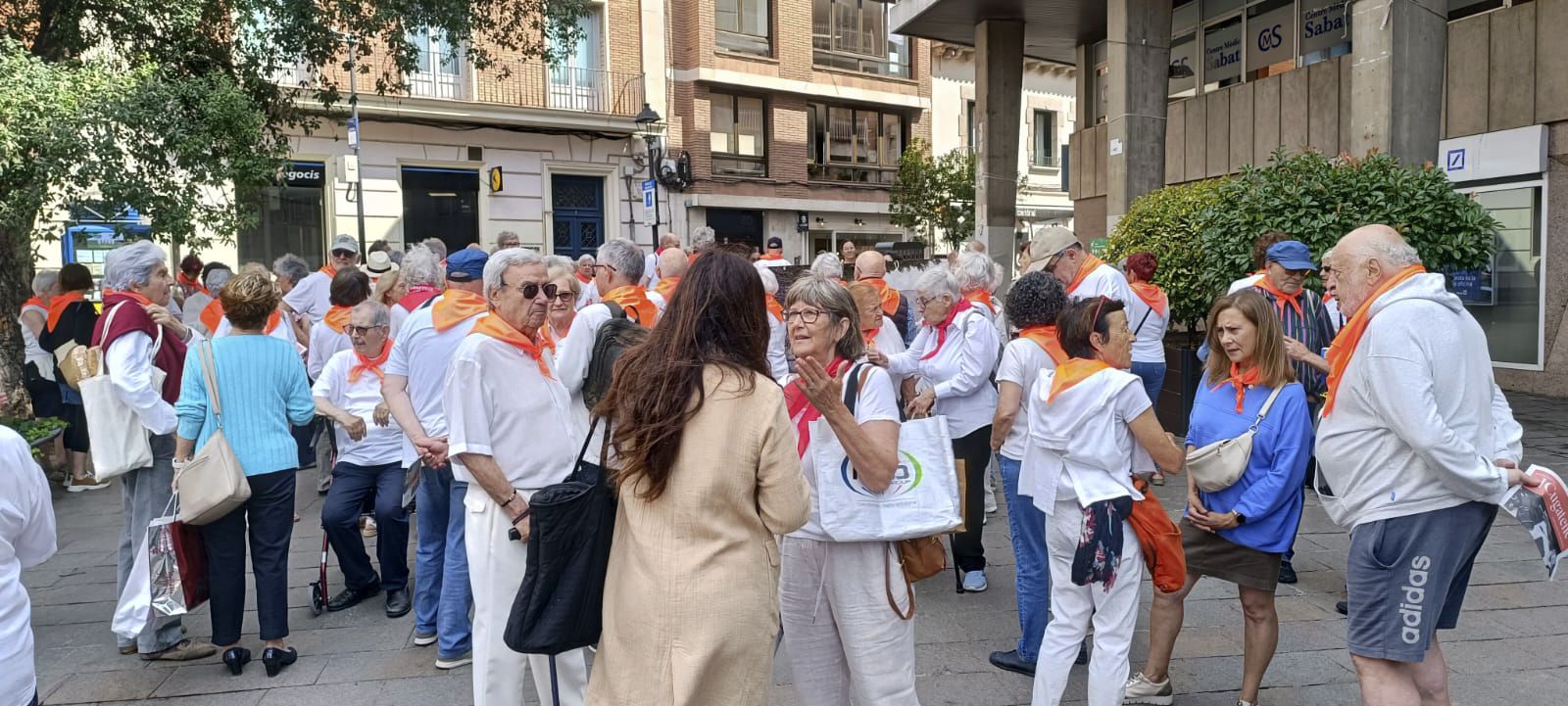 Dia Mundial contra el maltractament a les persones grans . FOTO: Llar d'Avis de Sant Cugat