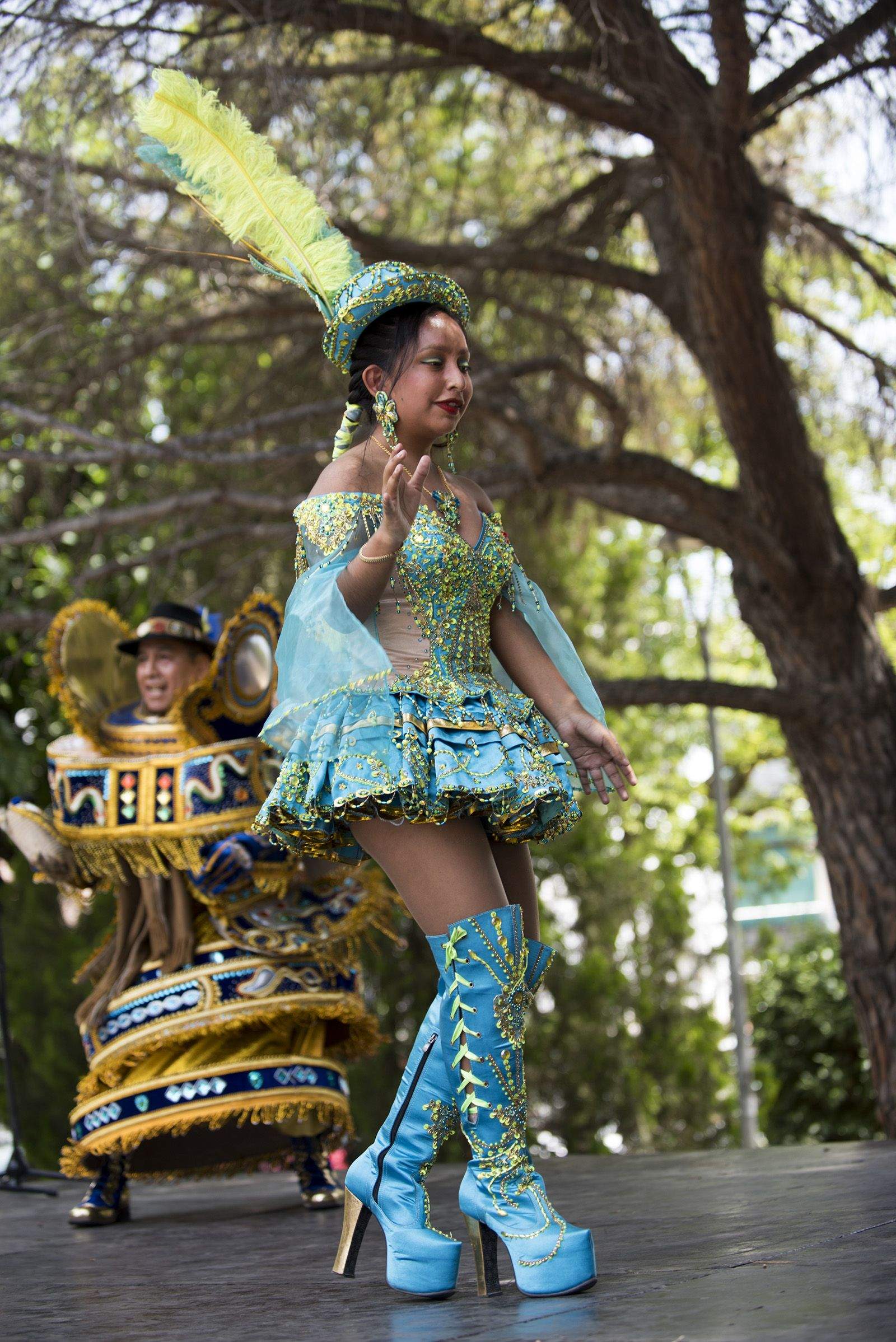 Dansa típica de Bolívia. FOTO: Bernat Millet.