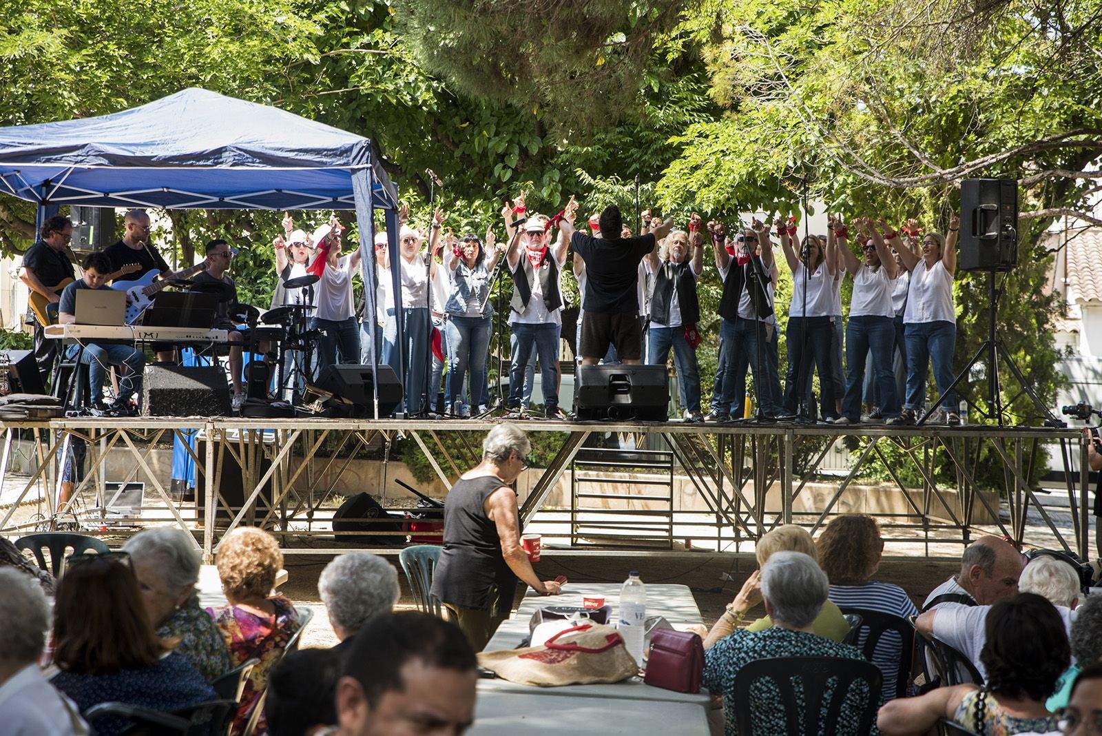 Rock Choir, en concert. FOTO: Bernat Millet.