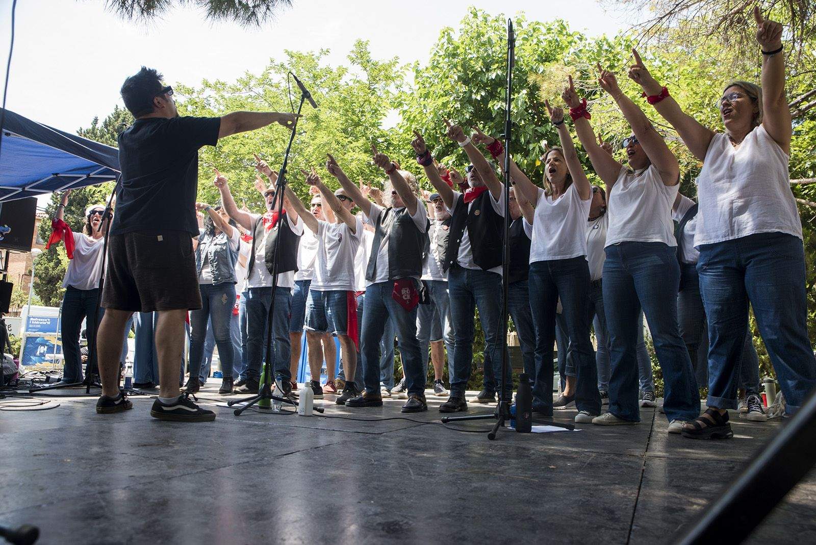 Rock Choir, en concert. FOTO: Bernat Millet.