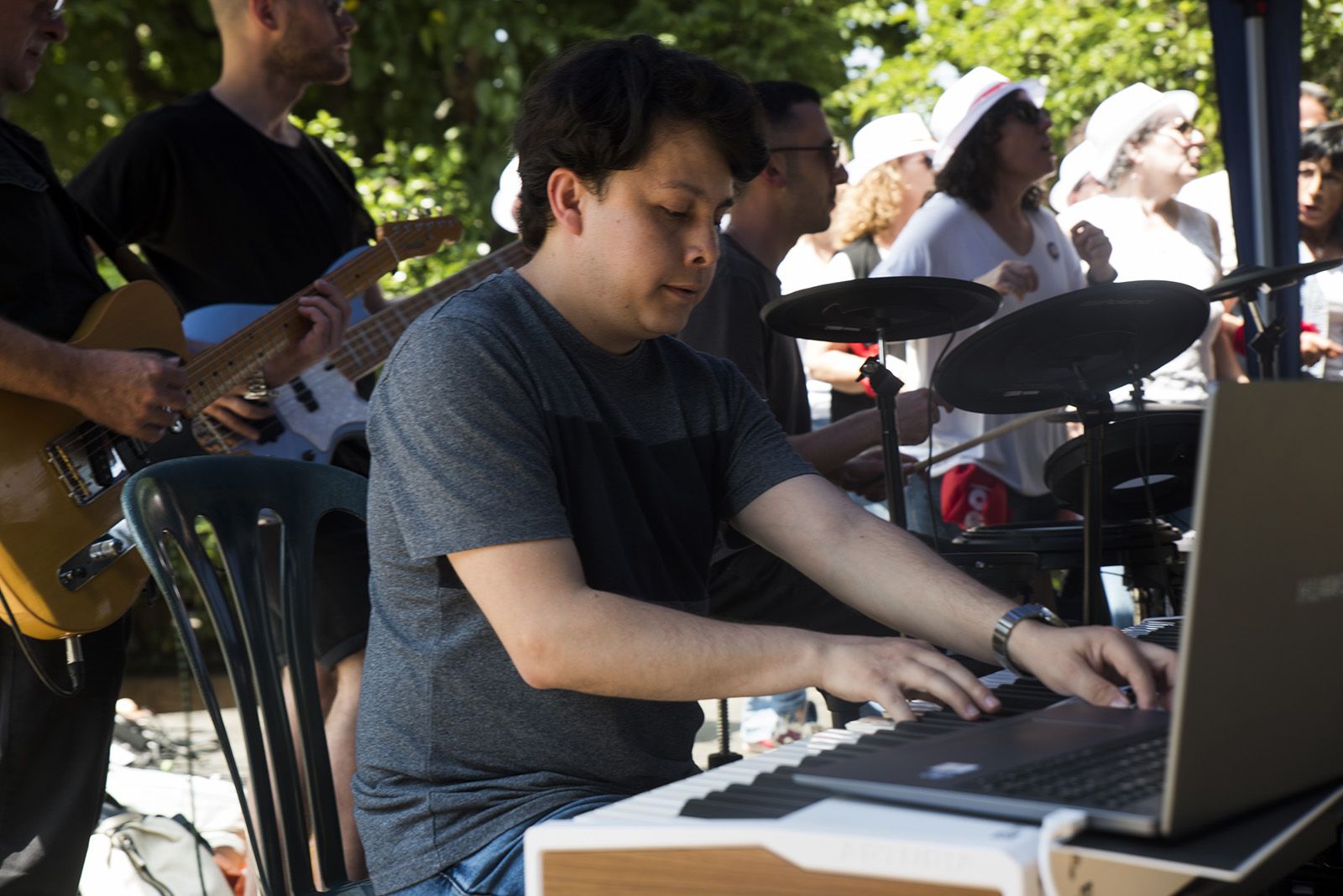 Rock Choir, en concert. FOTO: Bernat Millet.