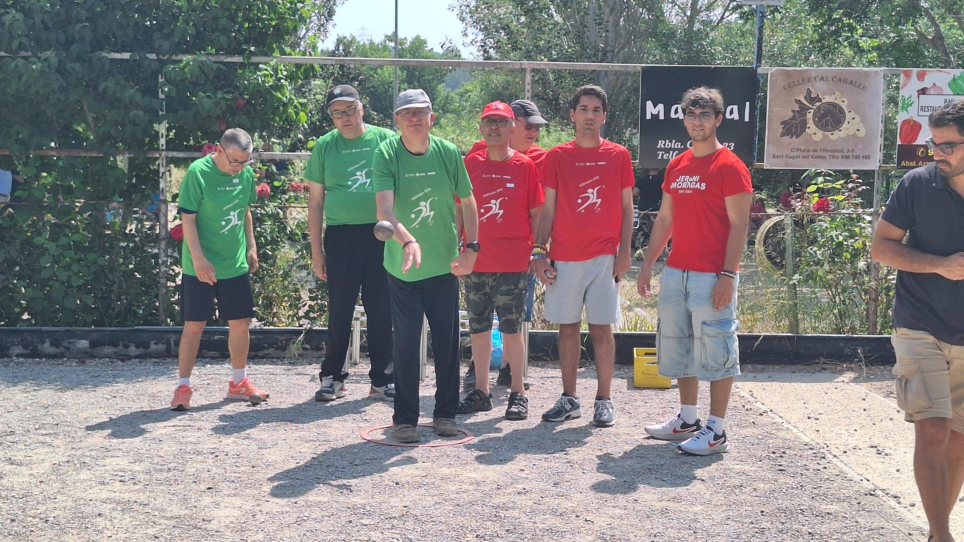 La darrera prova dels StQlímpics ha estat la petanca. FOTO: Ajuntament