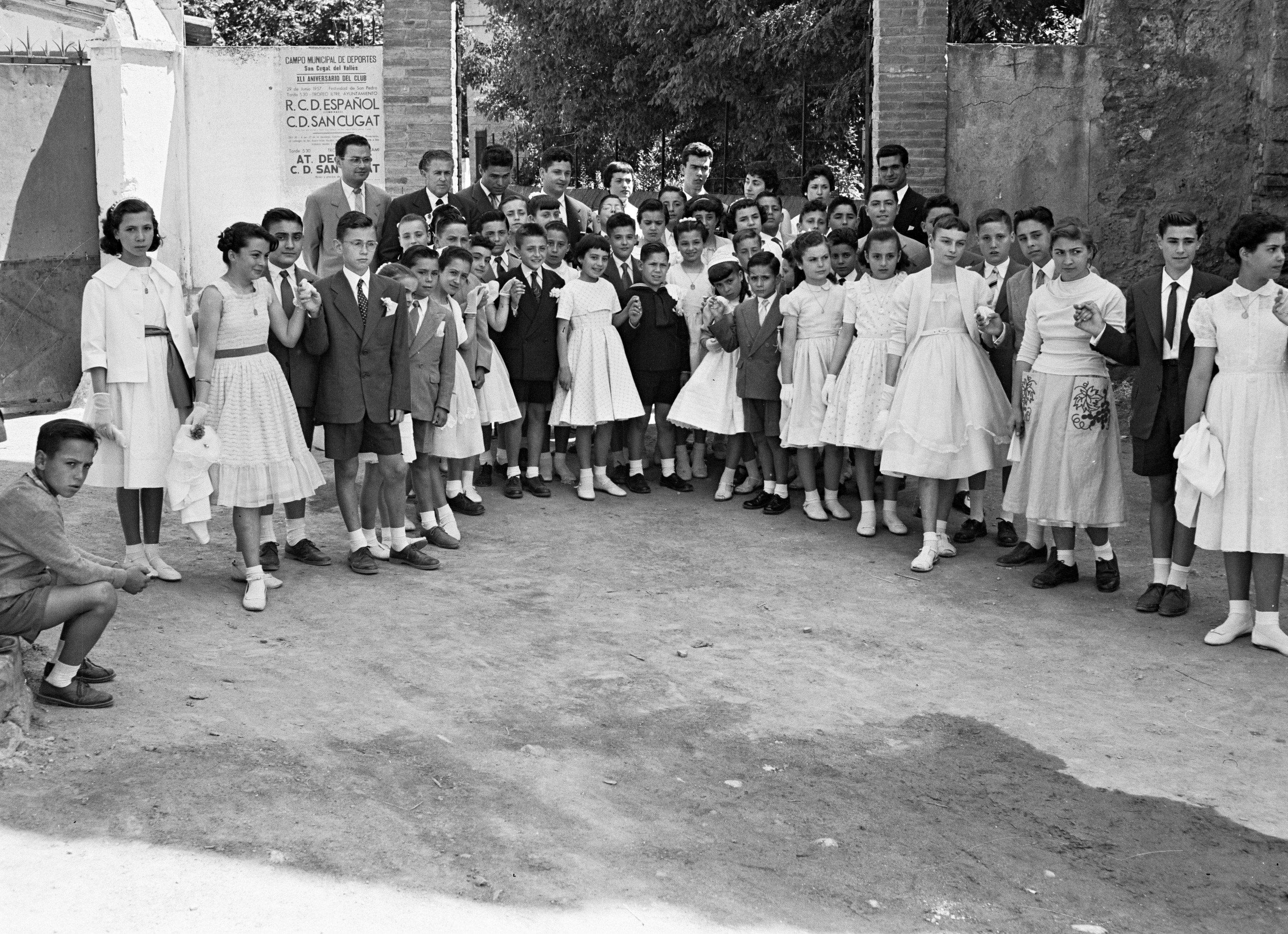 Paga-li Joan de la Festa Major de 1957. FOTO: Octavi Galceran