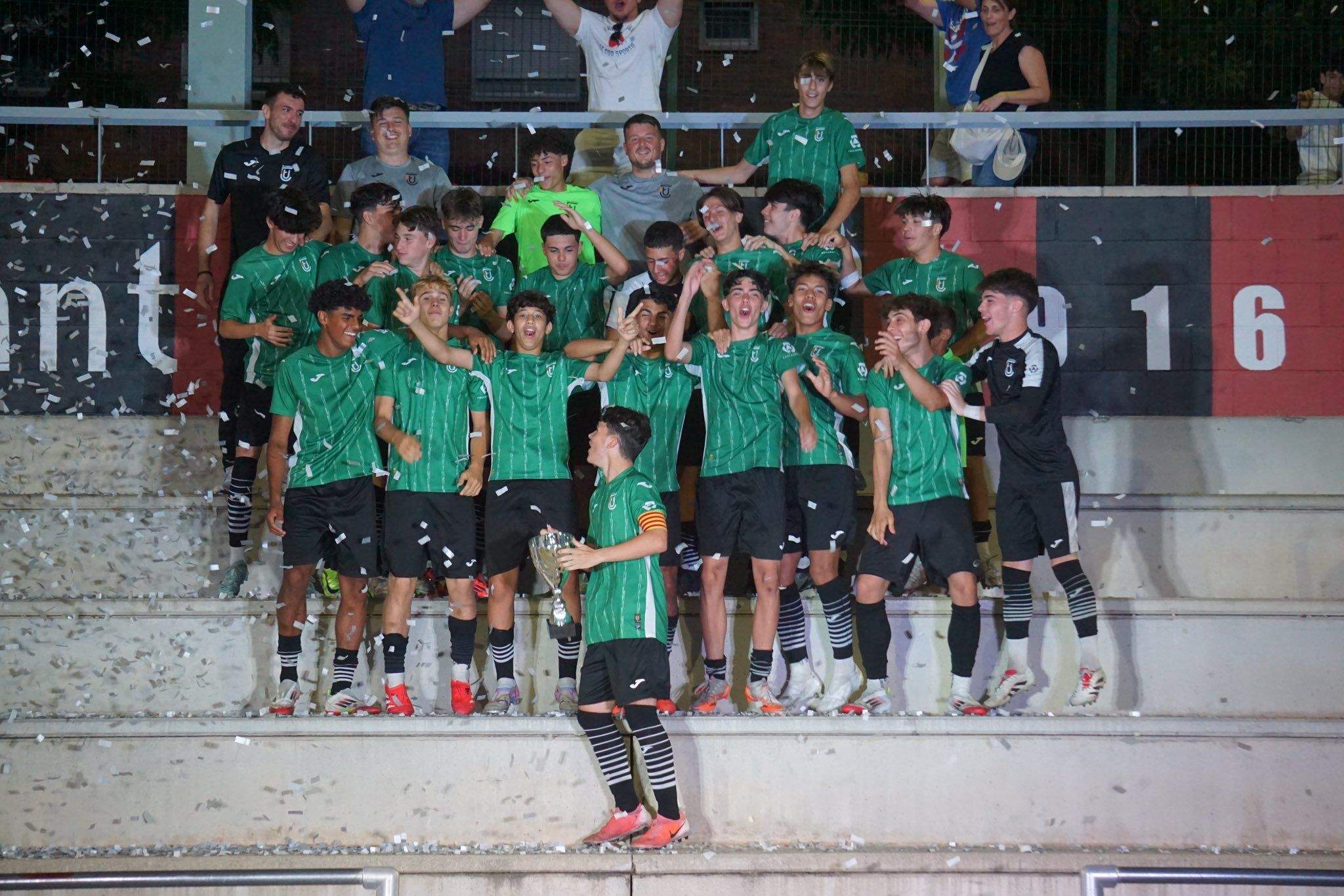 La UE Cornellà guanya el Torneig d'Estiu Ciutat de Sant Cugat. FOTO: Cedida