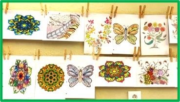 Exposicions a la Llar. FOTO: Llar d'Avis de Sant Cugat