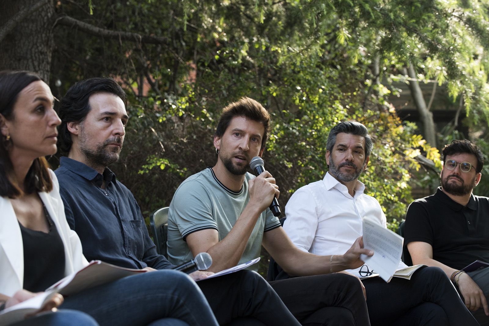 Debat polític del Tot Sant Cugat. FOTO: Bernat Millet.