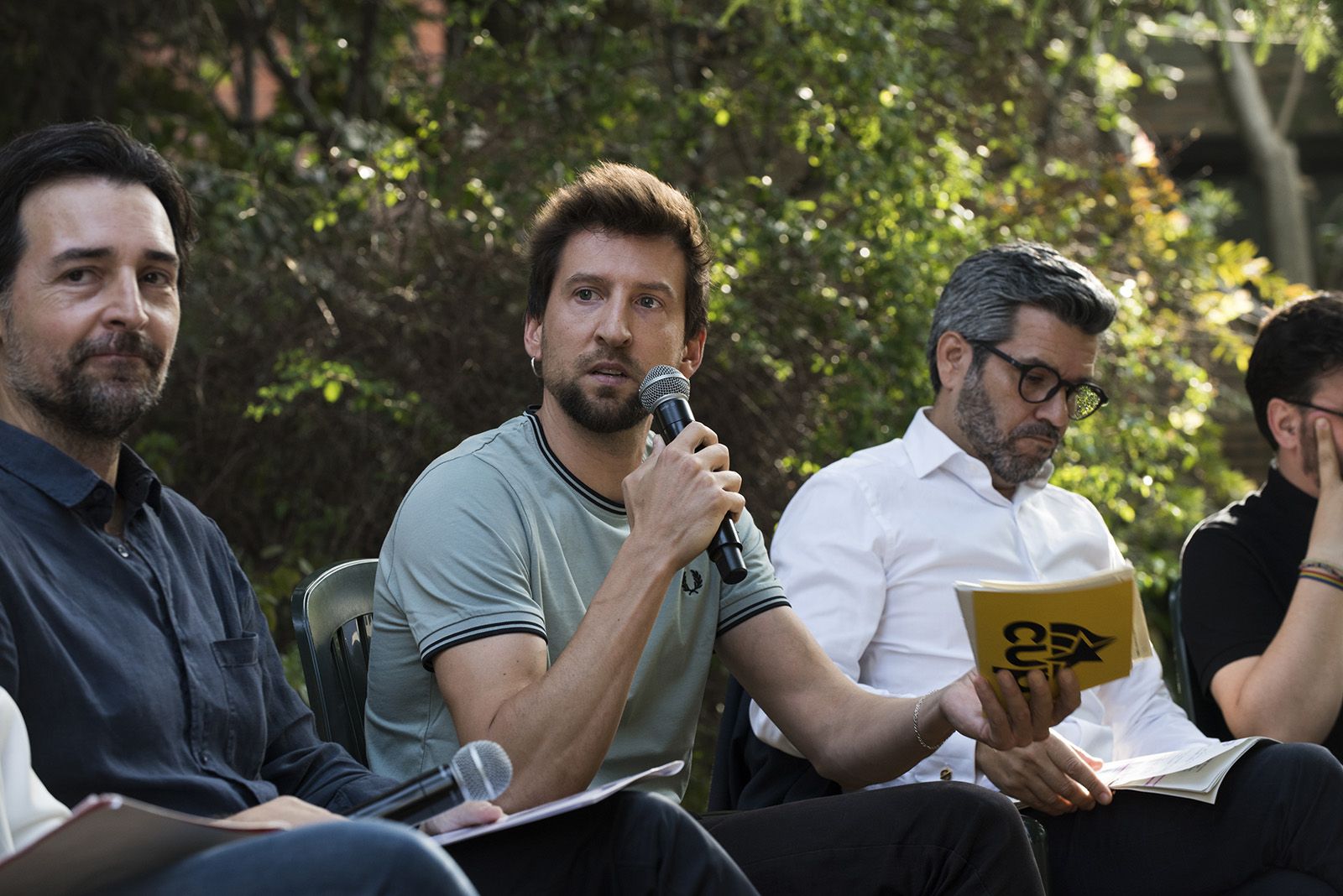 Debat polític del Tot Sant Cugat. FOTO: Bernat Millet.