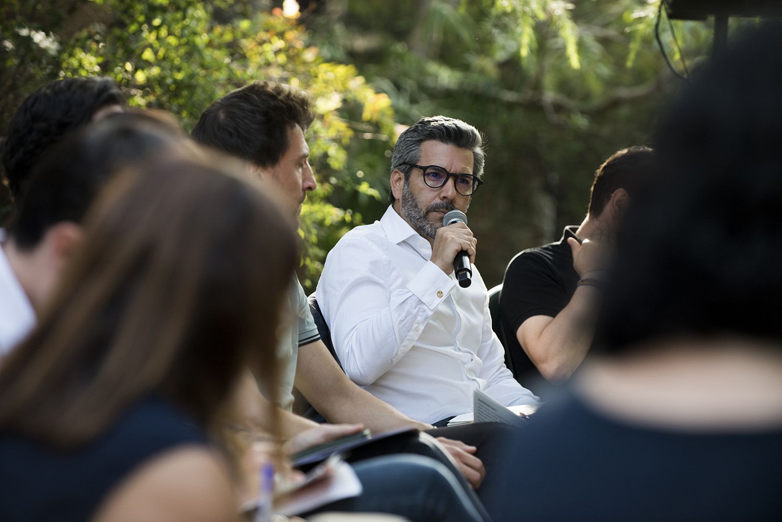 Debat polític del Tot Sant Cugat. FOTO: Bernat Millet.