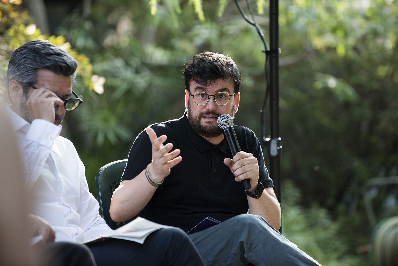 Debat polític del Tot Sant Cugat. FOTO: Bernat Millet.