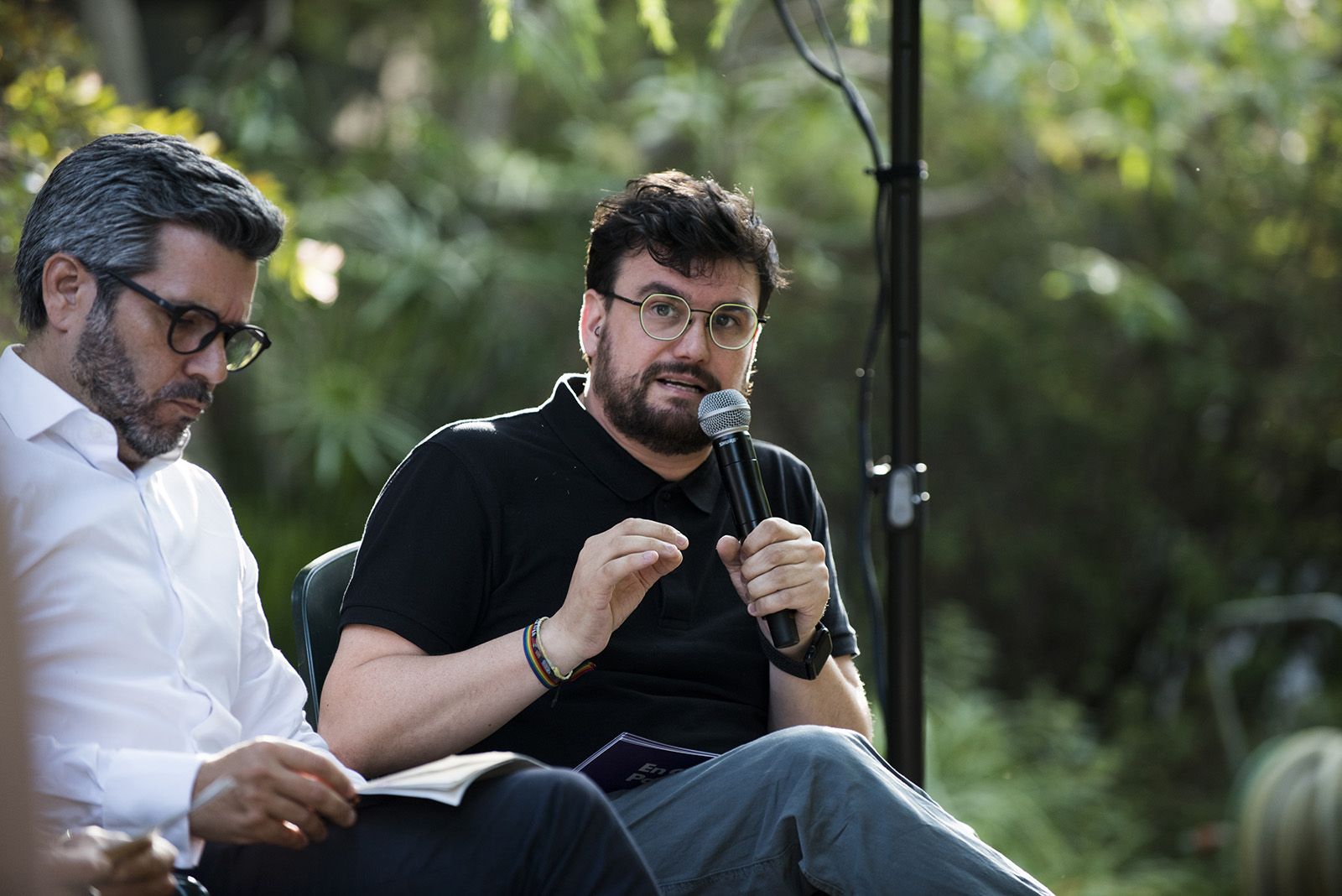 Debat polític del Tot Sant Cugat. FOTO: Bernat Millet.