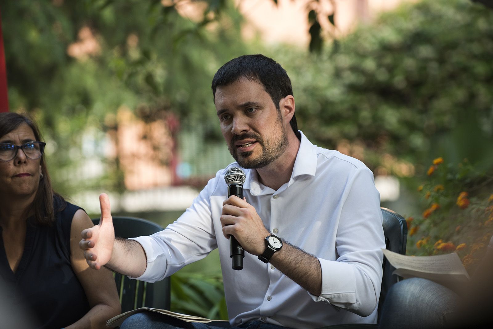 Debat polític del Tot Sant Cugat. FOTO: Bernat Millet.