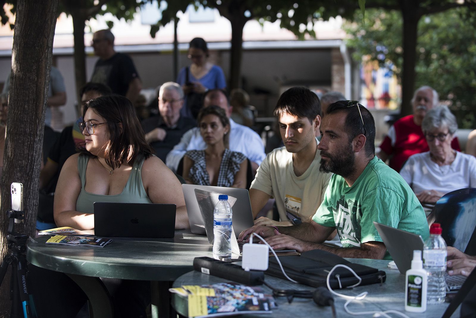 Debat polític del Tot Sant Cugat. FOTO: Bernat Millet.