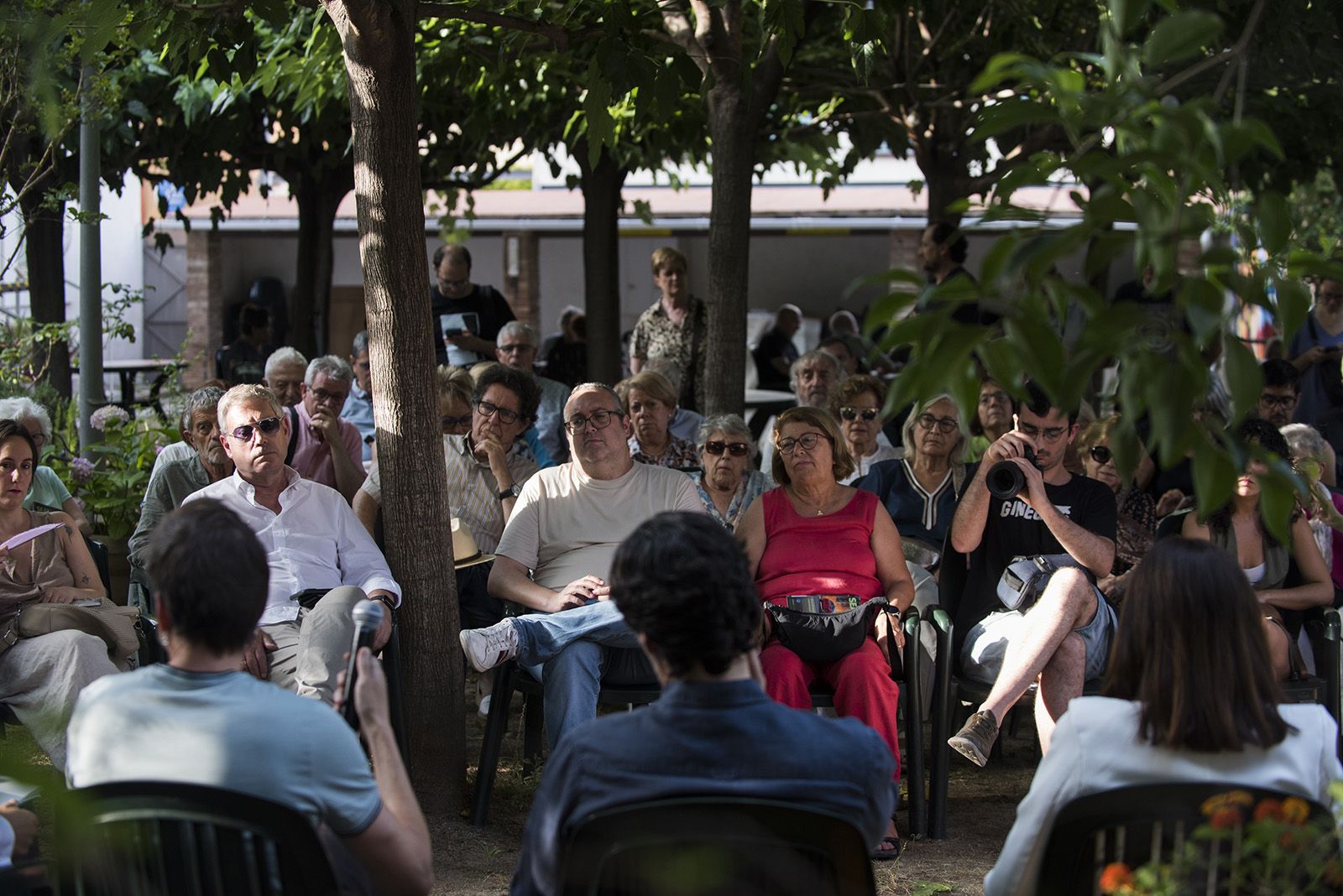 Debat polític del Tot Sant Cugat. FOTO: Bernat Millet.