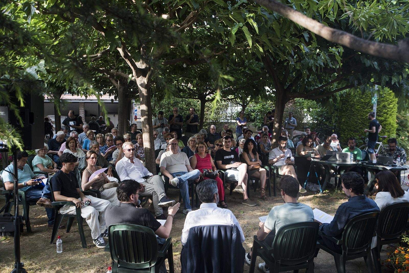Debat polític del Tot Sant Cugat. FOTO: Bernat Millet.