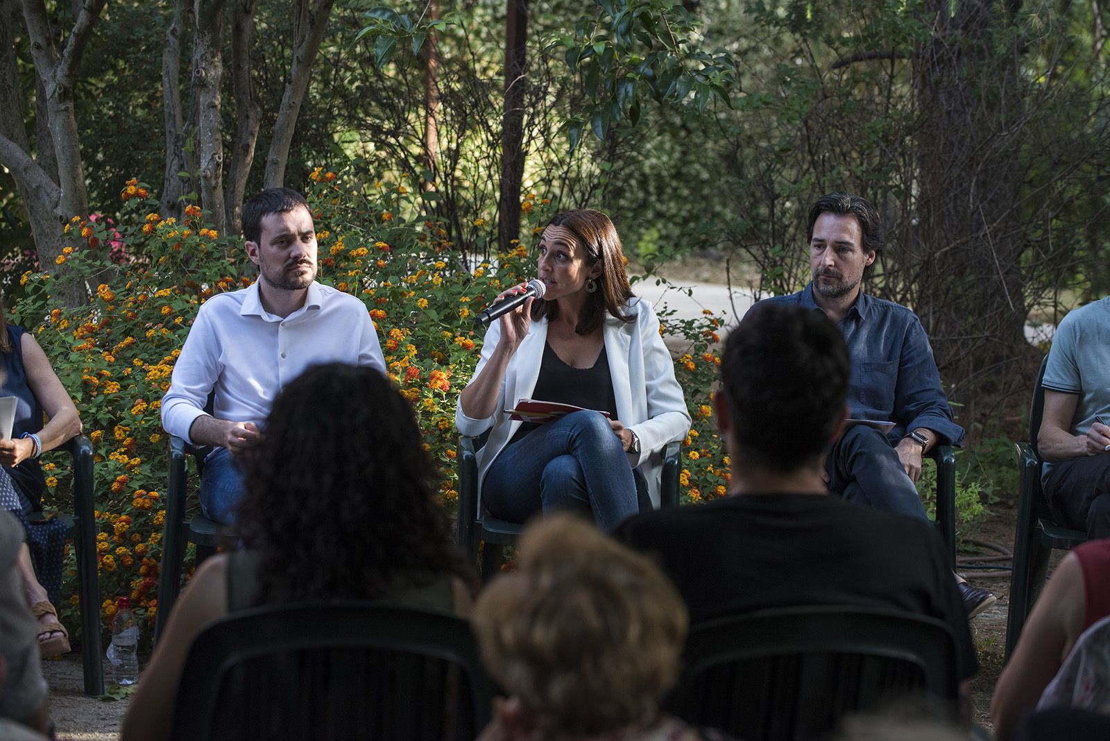 Debat polític del Tot Sant Cugat. FOTO: Bernat Millet.
