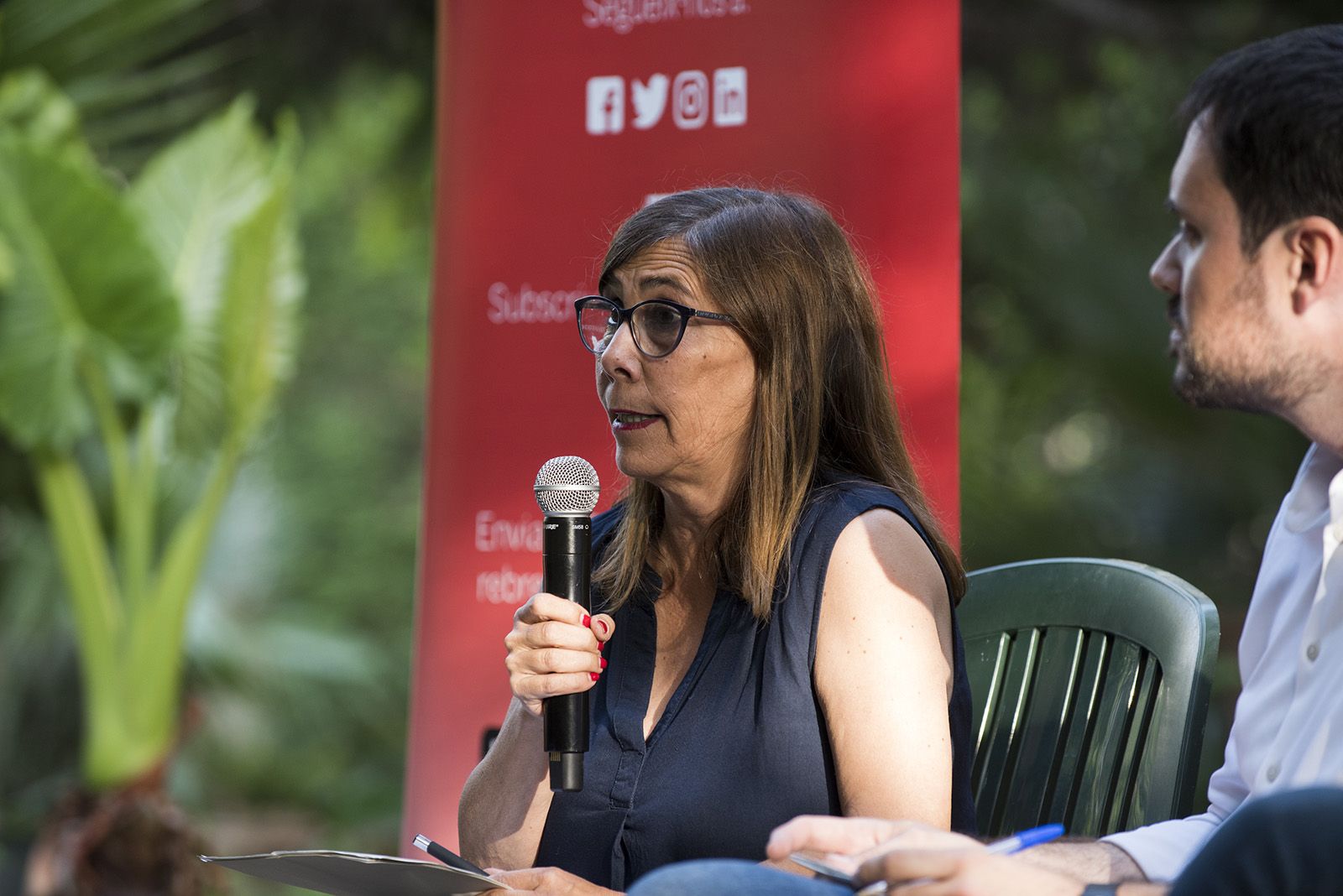 Debat polític del Tot Sant Cugat. FOTO: Bernat Millet.