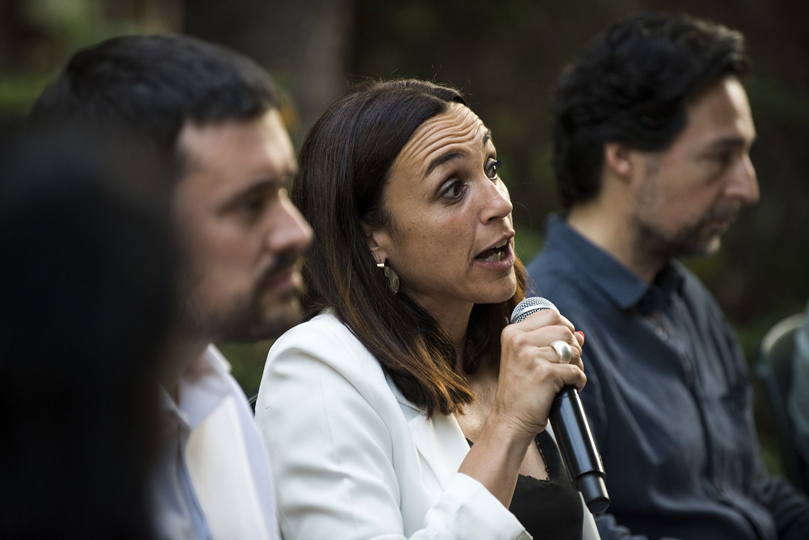 Debat polític del Tot Sant Cugat. FOTO: Bernat Millet.