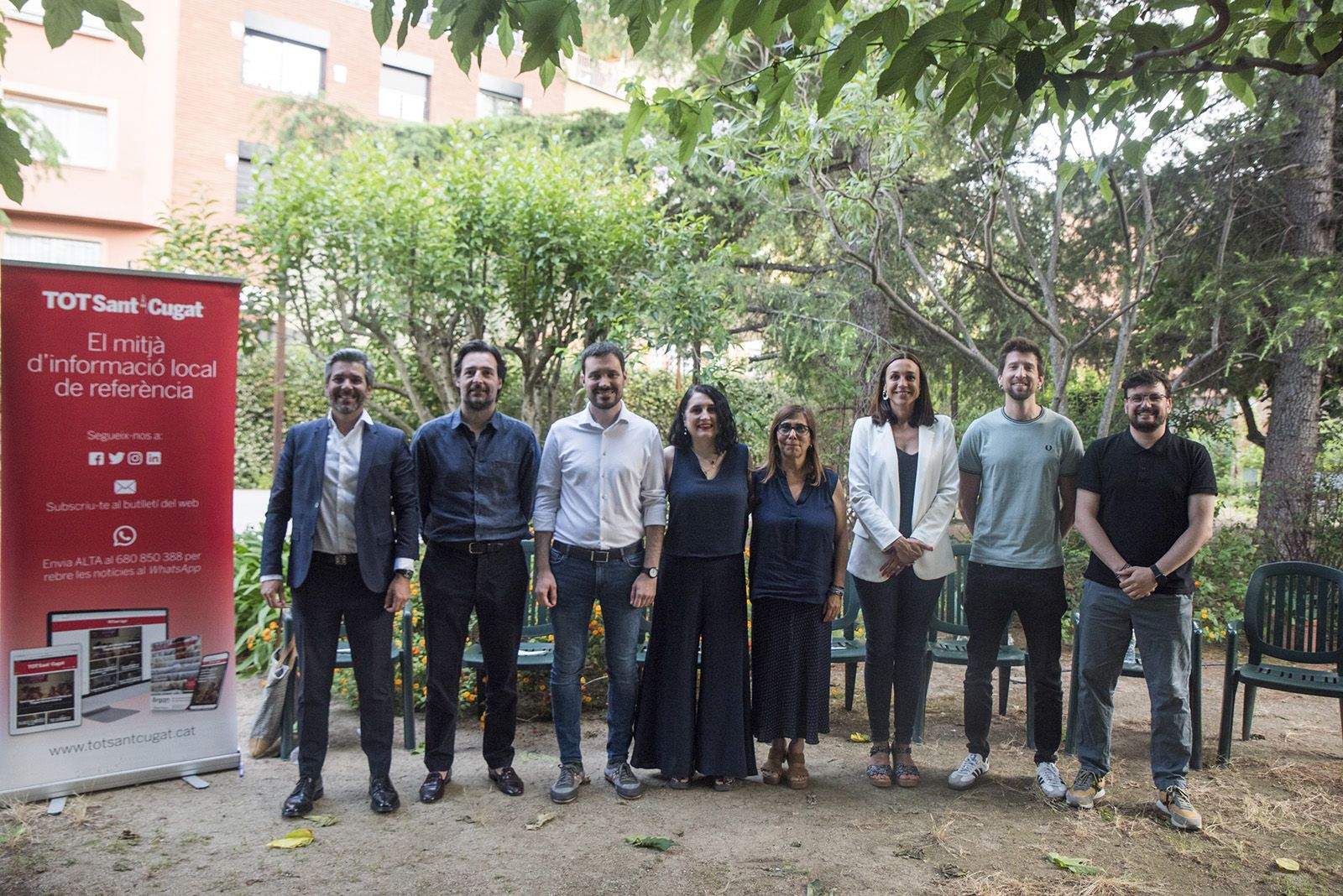 Debat polític del Tot Sant Cugat. FOTO: Bernat Millet.