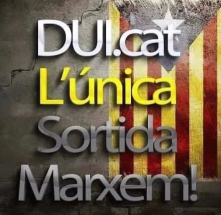 'Independència o res'. FOTO: Assemblea Nacional Catalana