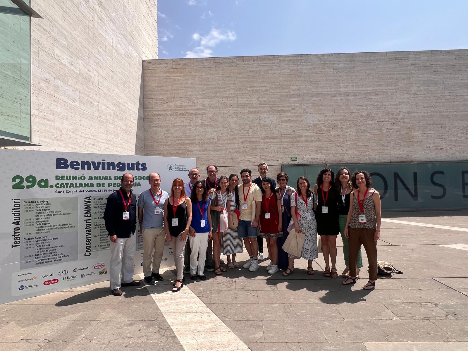 Equip de Pediatria de l'Hospital Universitar General de Catalunya. FOTO: Cedida