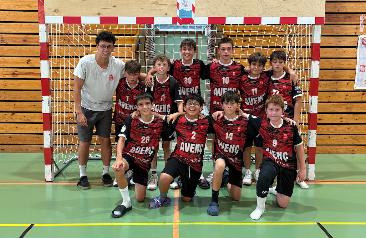 L'escola Avenç encadena 3 títol consecutius del Campionat de Catalunya Escolar. FOTO: Cedida