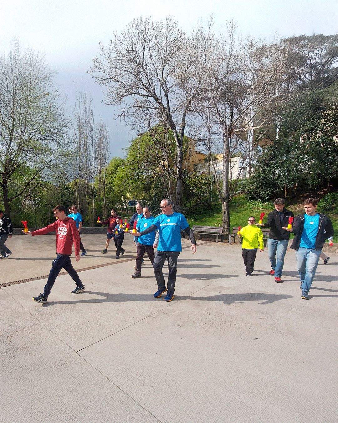 Voluntariat corporatiu a LaFACT. FOTO: Cedida