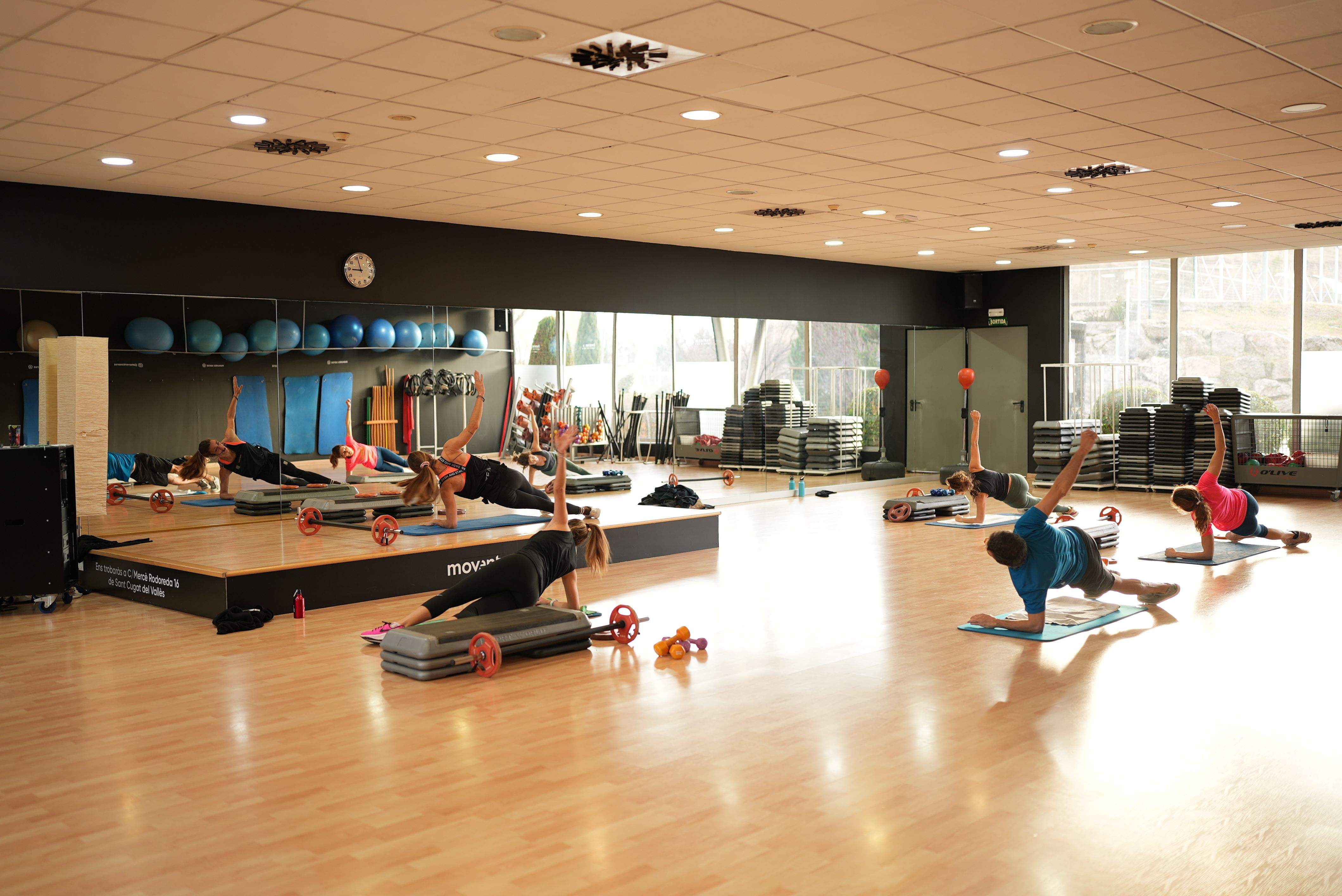 Més de 70 sessions dirigides a la setmana al Club Junior per adaptar-se a tots els horaris. FOTO: Club Junior 1917