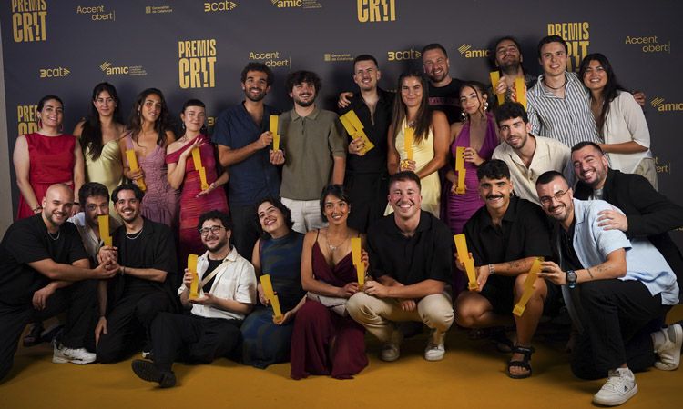 Els guanyadors dels Premis CRIT. FOTO: Premis CRIT