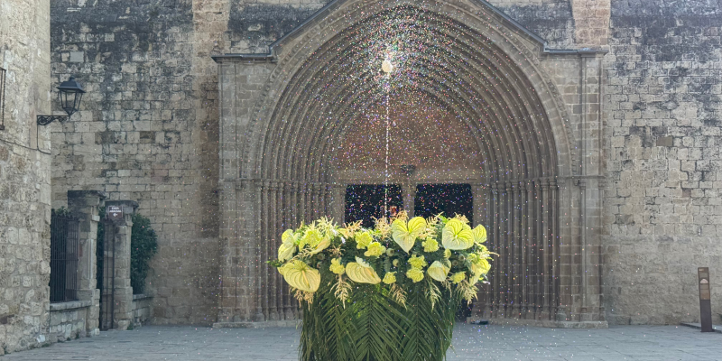 L'ou com balla per la celebració del Corpus Christi. FOTO: TOT Sant Cugat