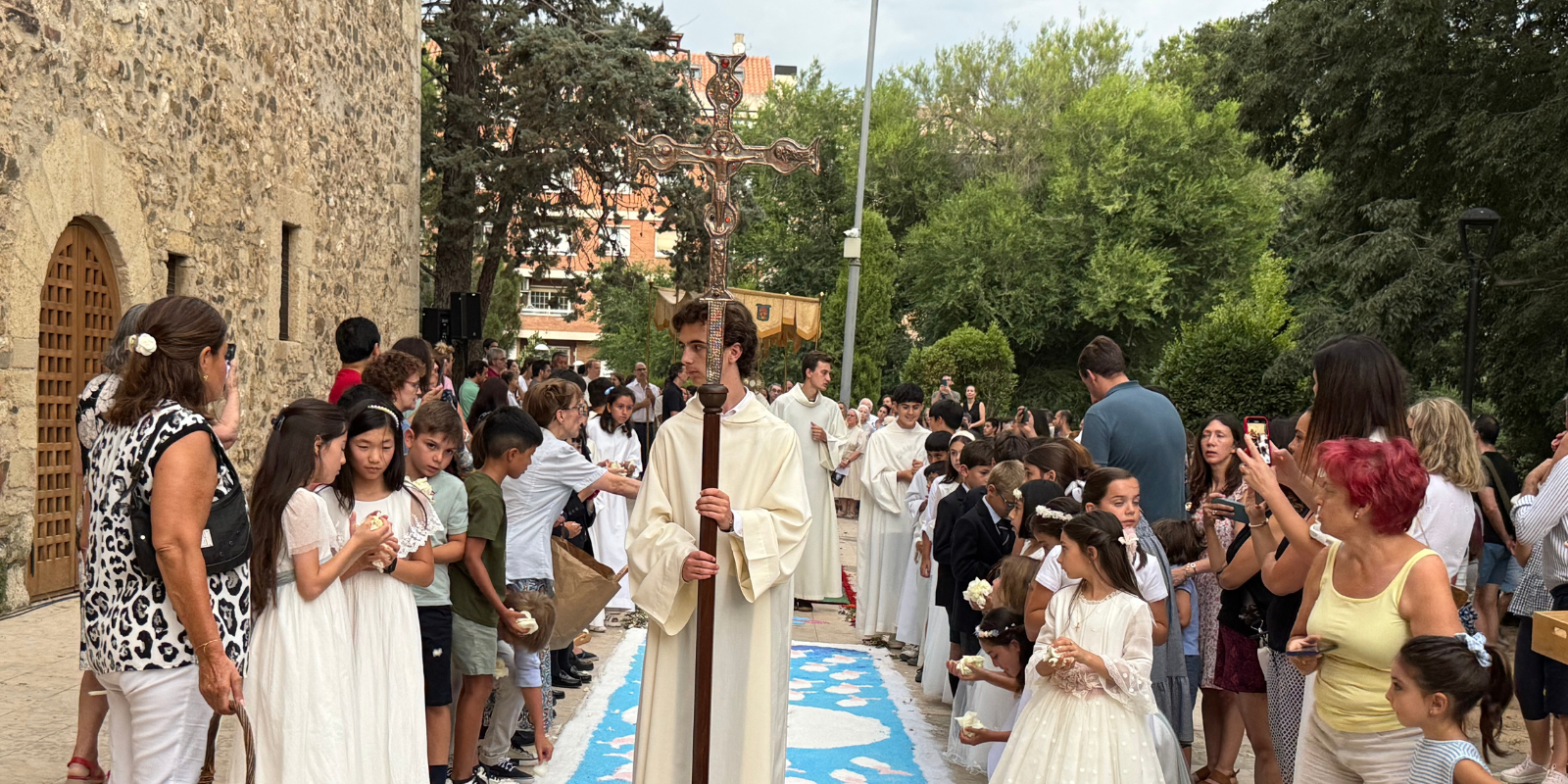 Celebració del Corpus Christi. FOTO: TOT Sant Cugat