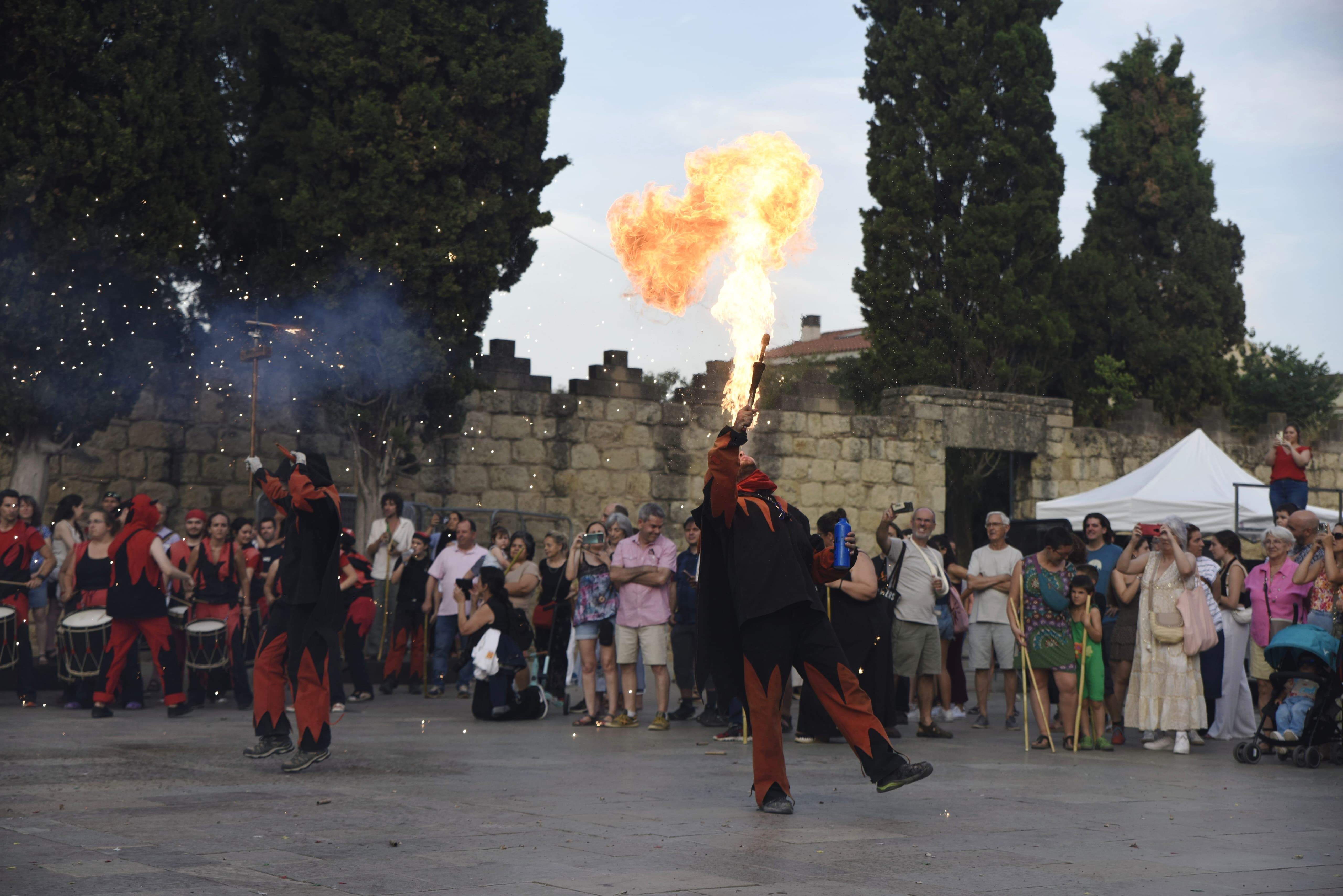 Encesa de la Flama del Canigó. Foto: Bernat Millet