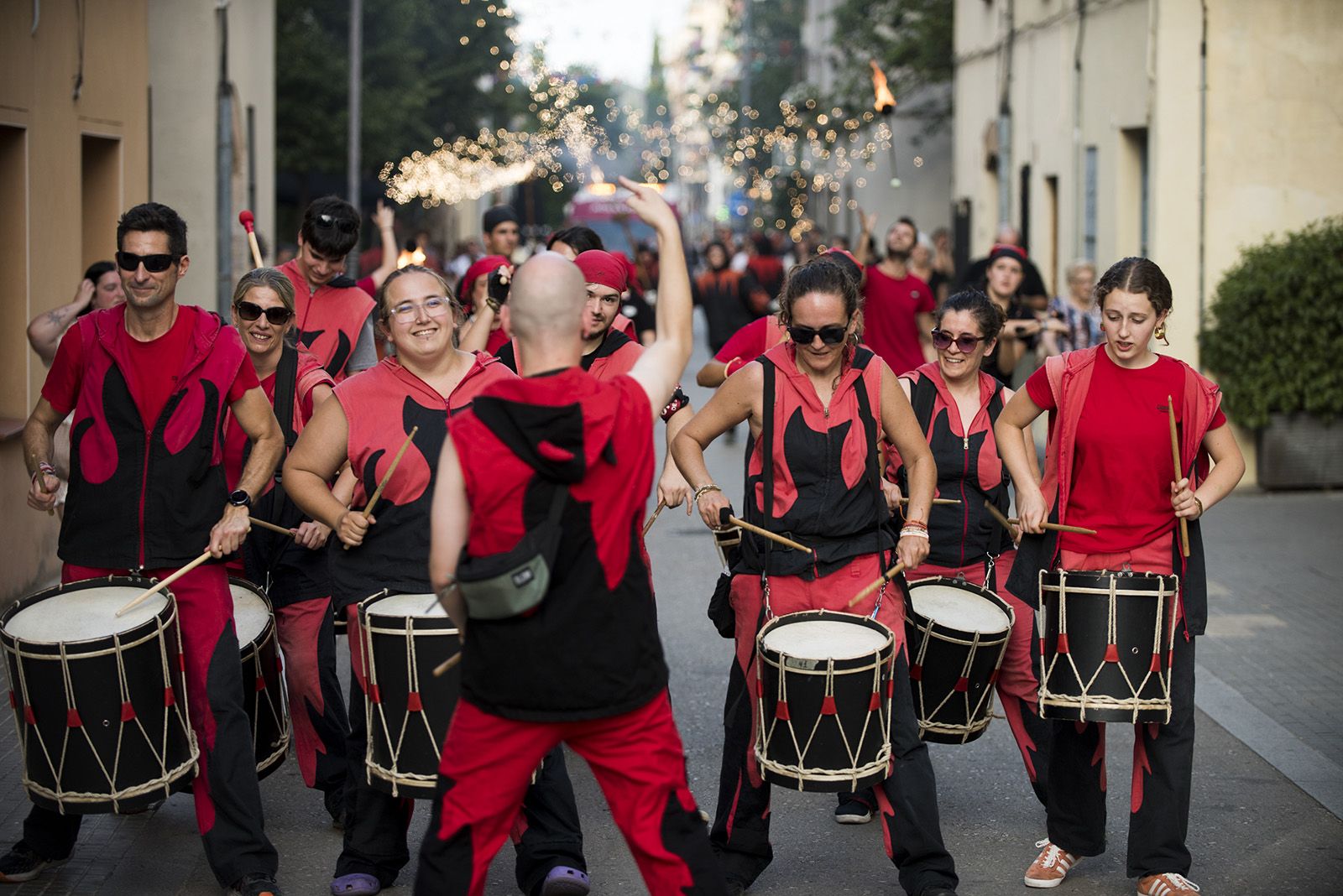 Encesa de la Flama del Canigó. Foto: Bernat Millet