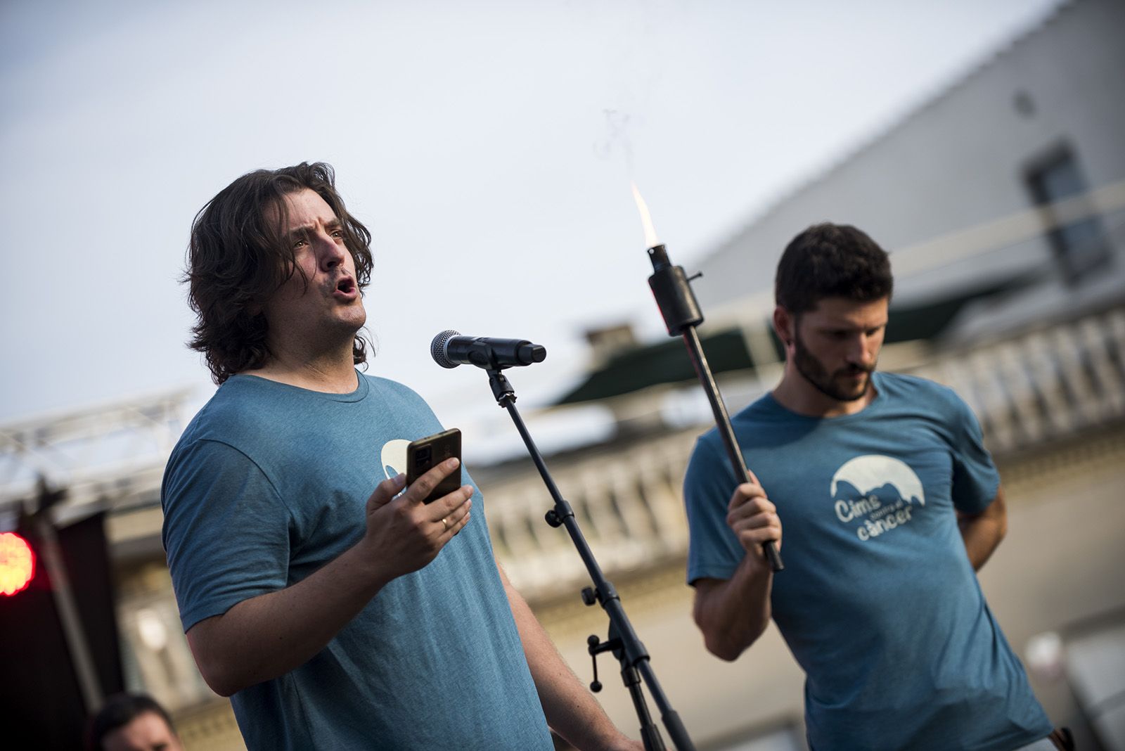 Encesa de la Flama del Canigó. Foto: Bernat Millet
