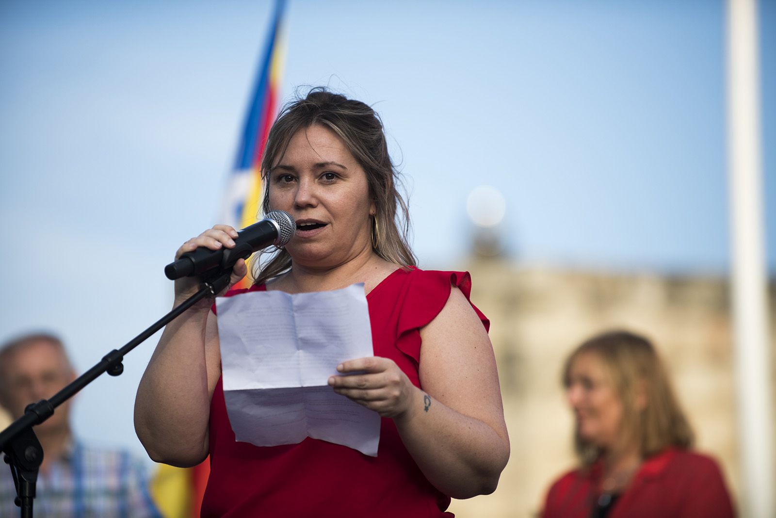 Encesa de la Flama del Canigó. Foto: Bernat Millet