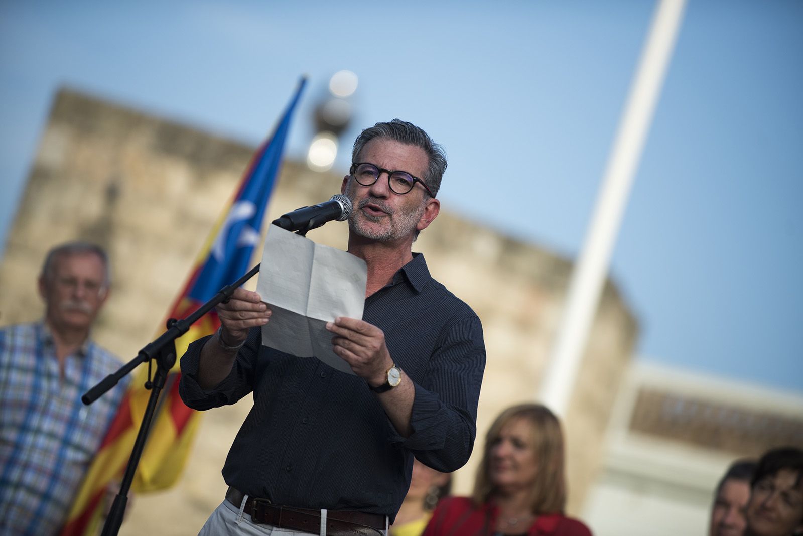 Encesa de la Flama del Canigó. Foto: Bernat Millet