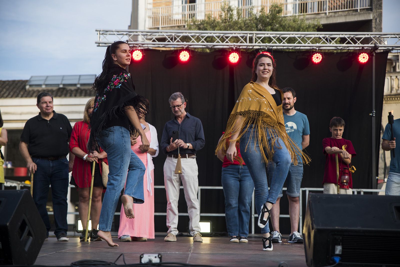 Encesa de la Flama del Canigó. Foto: Bernat Millet