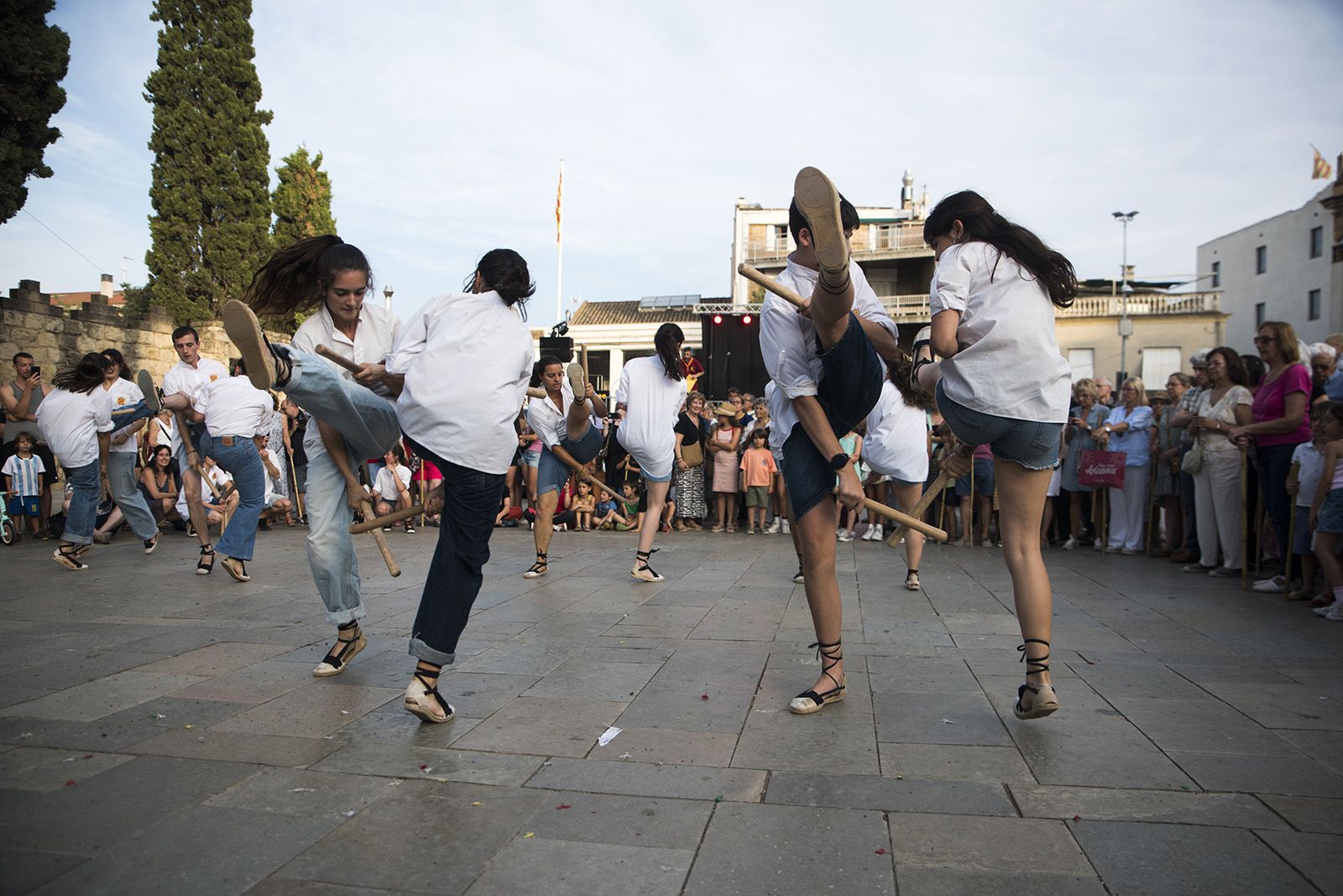 Encesa de la Flama del Canigó. Foto: Bernat Millet