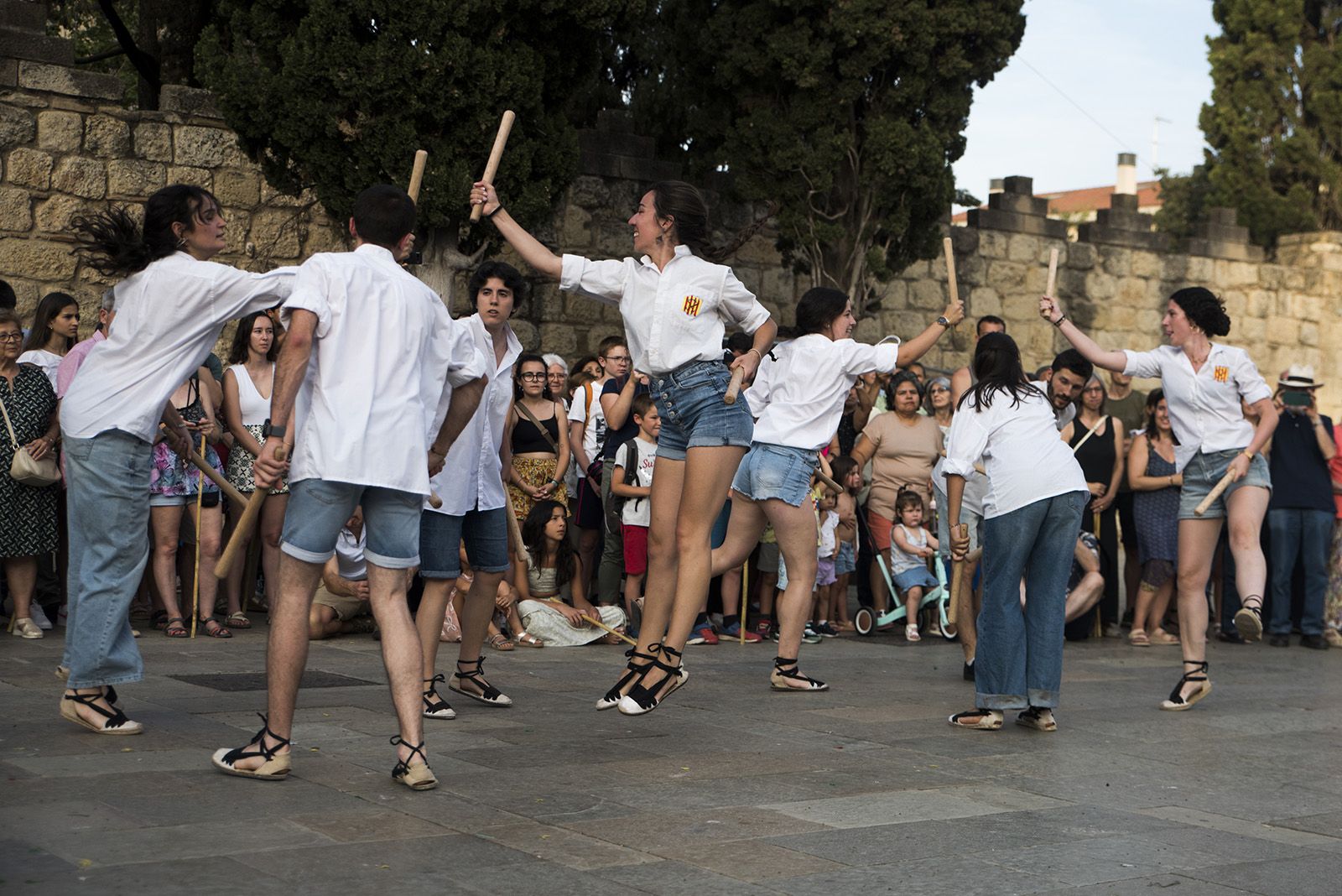 Encesa de la Flama del Canigó. Foto: Bernat Millet