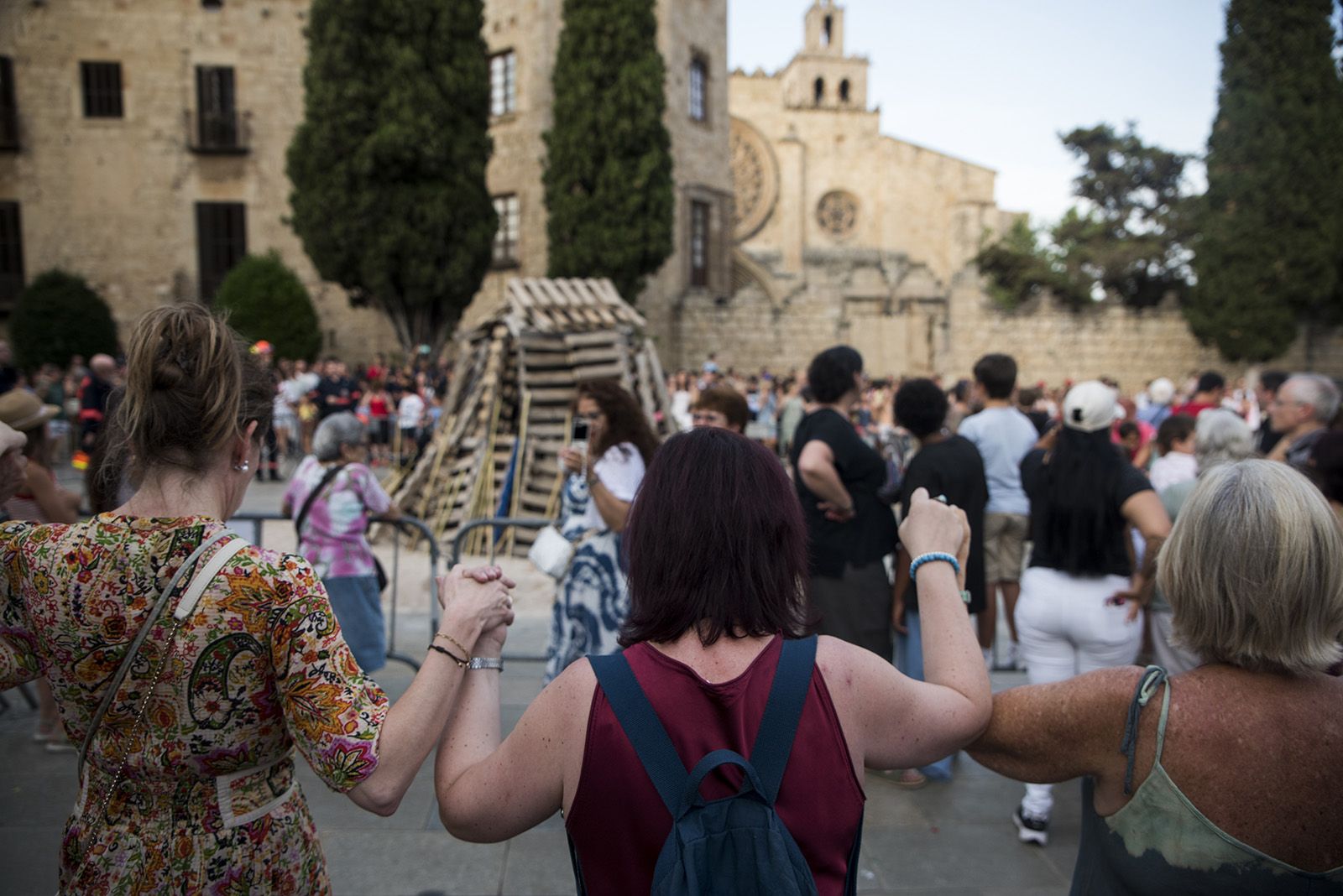 Encesa de la Flama del Canigó. Foto: Bernat Millet