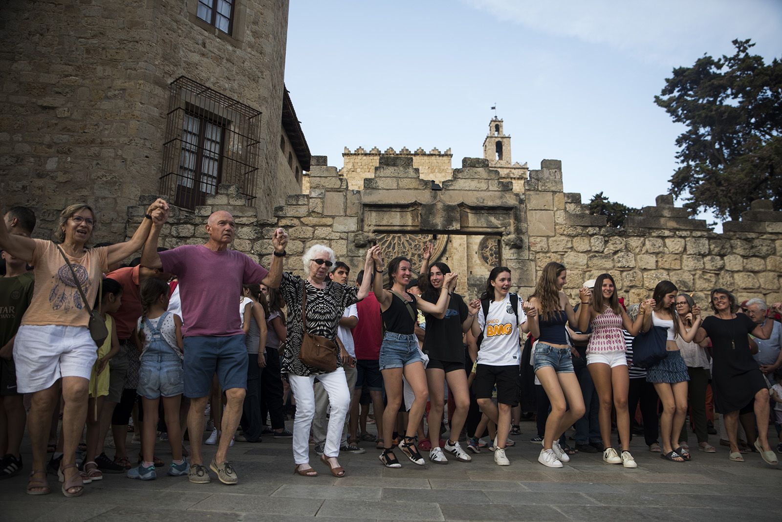 Encesa de la Flama del Canigó. Foto: Bernat Millet