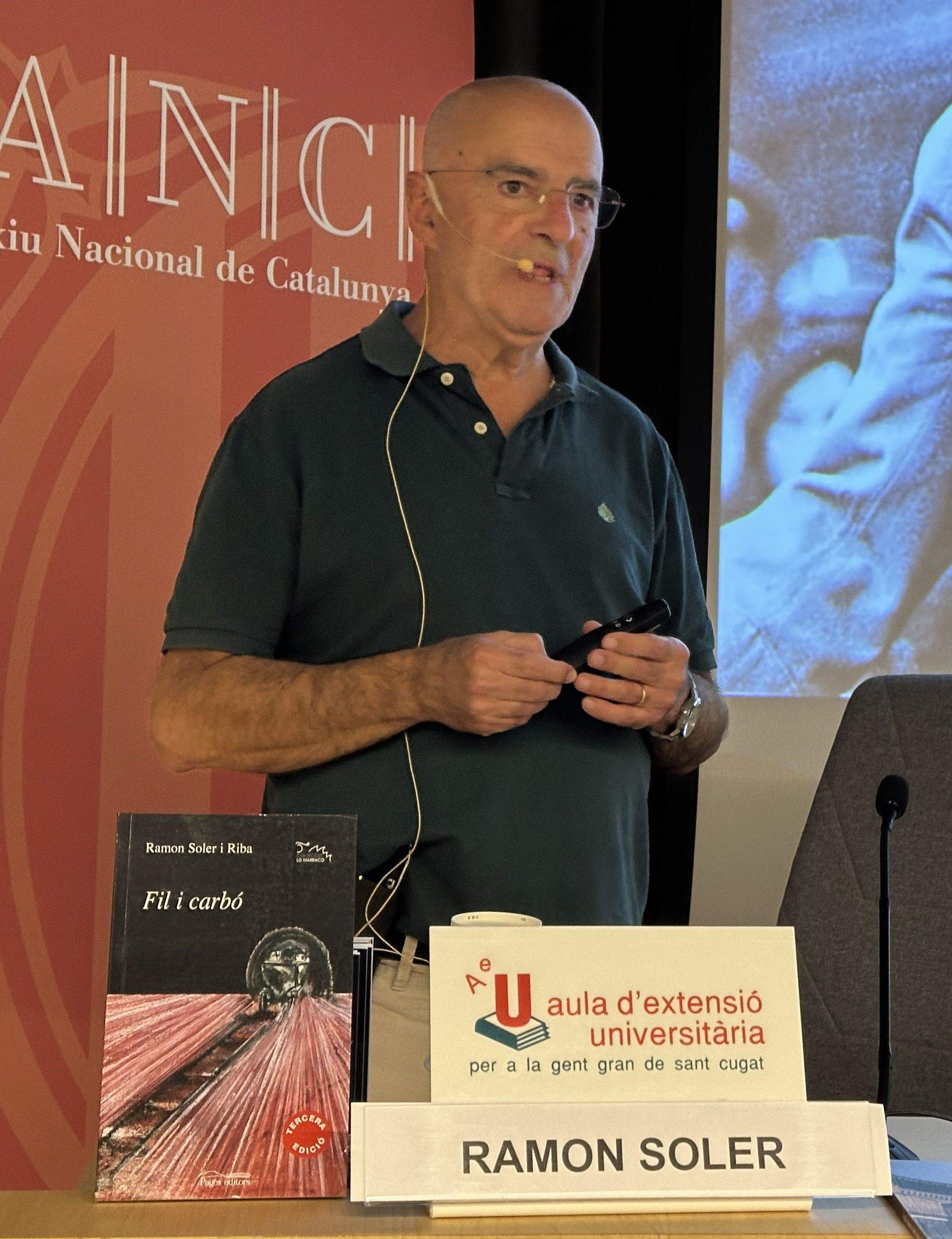 Ramon Soler Riba, escriptor. L’infern de Mauthausen. FOTO: Cedida