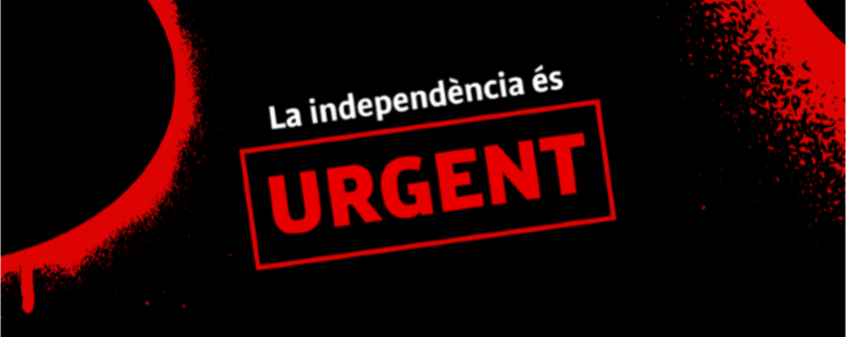La independència és urgent. FOTO: ANC