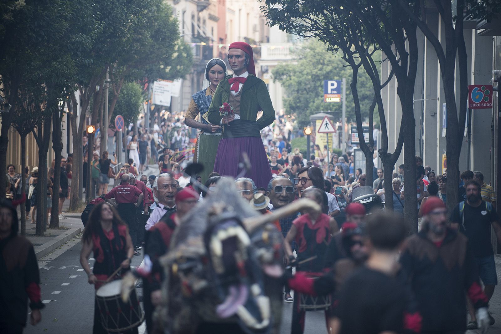Seguici d'inici de Festa Major 2025. FOTO: Bernat Millet.