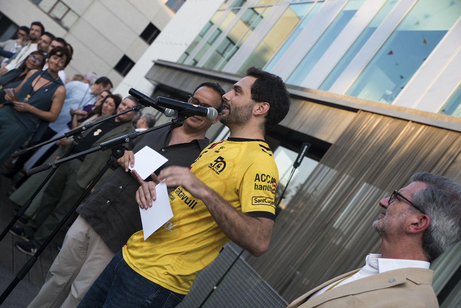 Pregó d'inici de Festa Major 2025. FOTO: Bernat Millet.