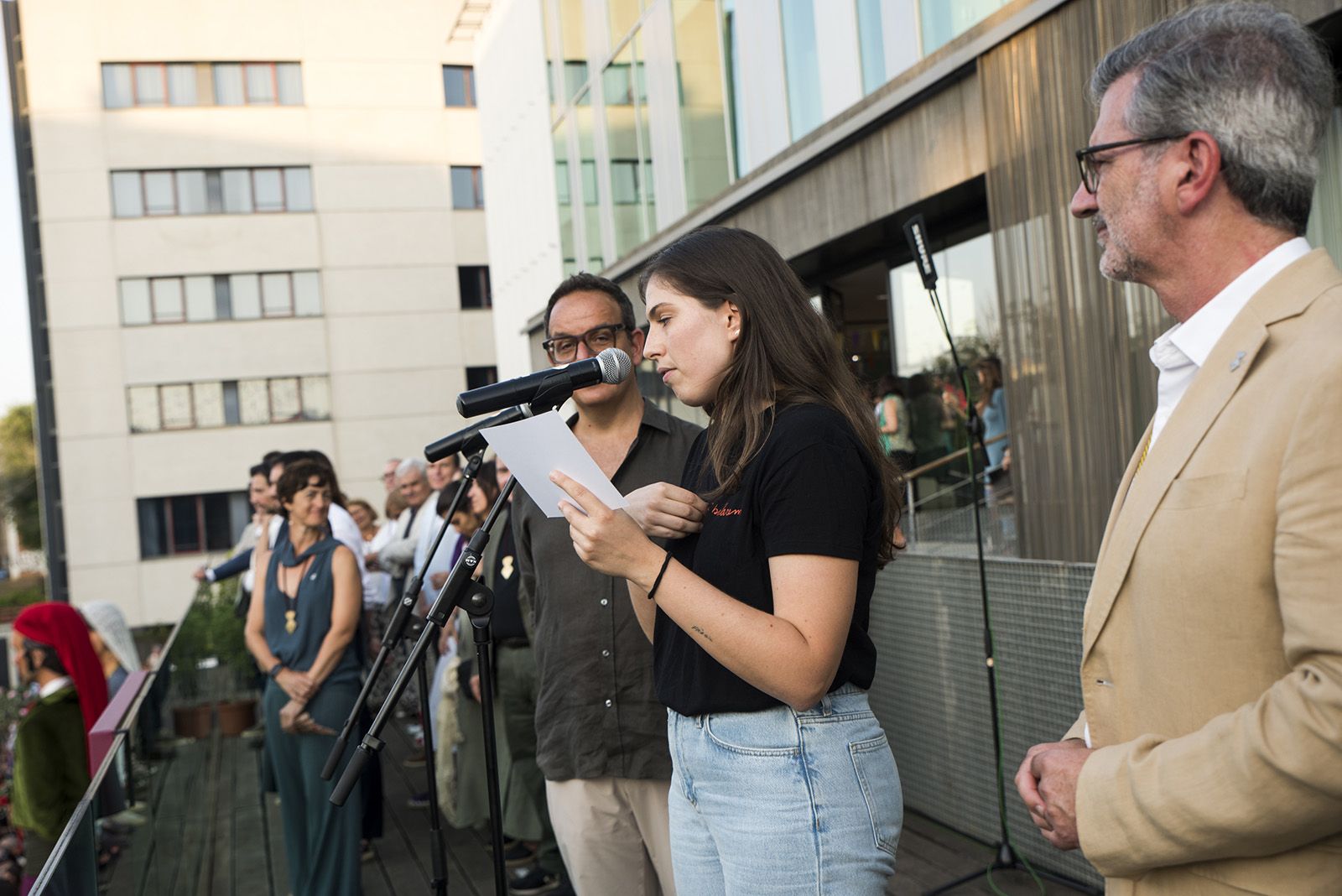 Pregó d'inici de Festa Major 2025. FOTO: Bernat Millet.