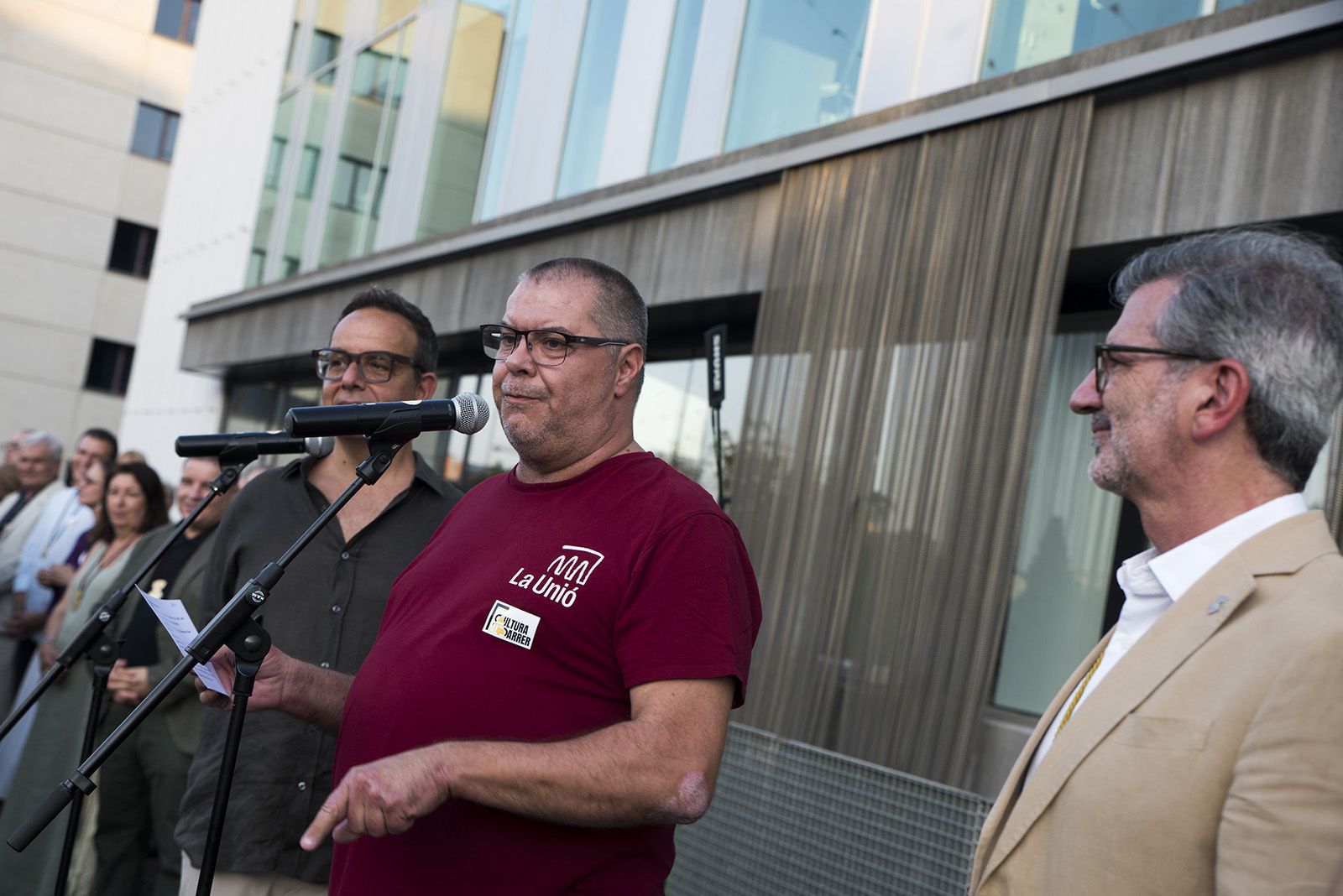 Pregó d'inici de Festa Major 2025. FOTO: Bernat Millet.