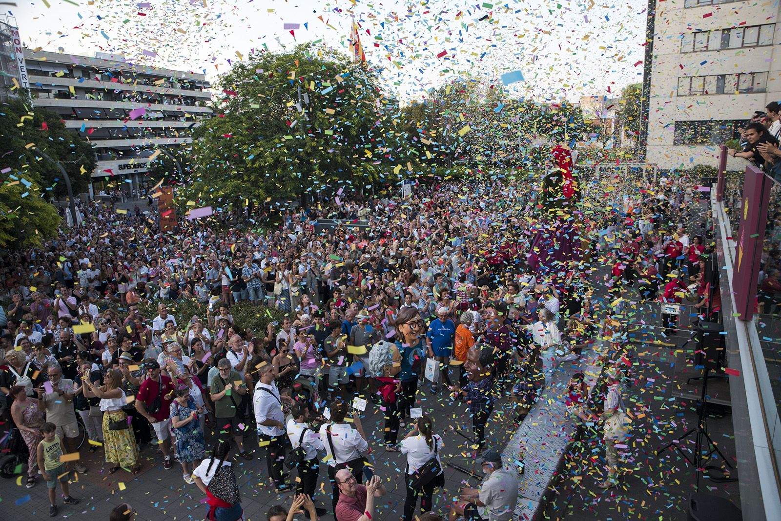 Pregó d'inici de Festa Major 2025. FOTO: Bernat Millet.