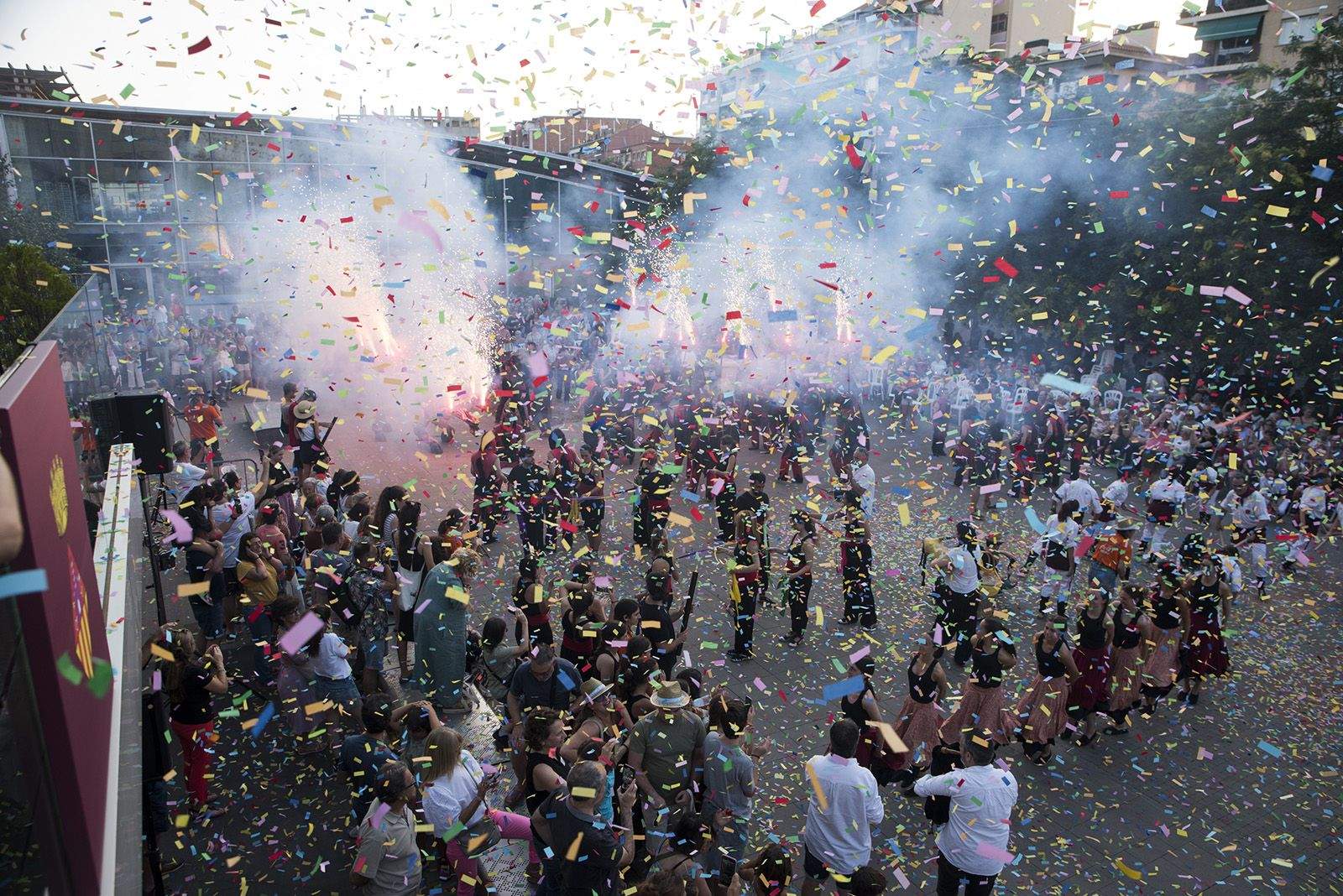 Pregó d'inici de Festa Major 2025. FOTO: Bernat Millet.